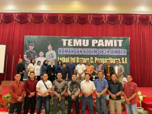 Diksi Temu Pamit Dandim 0824/Jember.